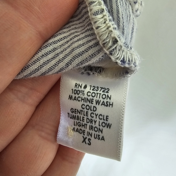 Xirena "Sorento" Striped Drawstring Tunic Dress - Picture 9 of 11